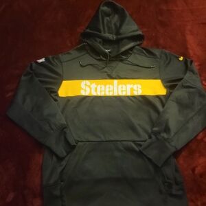 Pittsburgh Steelers Nike Onfield Hoodie. Mens S. Excellent Condition.